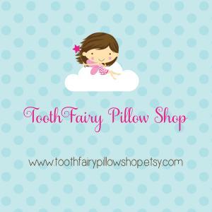 Tooth Fairy Pillow For Girls In Rainbow Chevron..